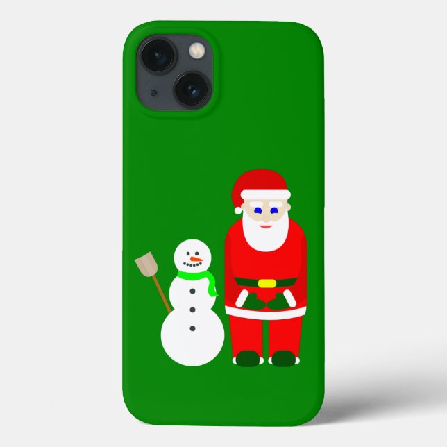 christmas jultomten snögubbe söt (Baksida)