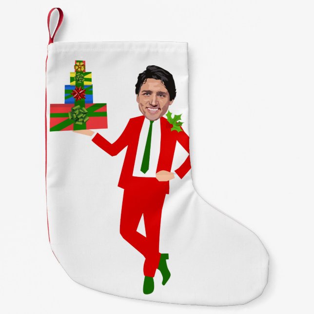 christmas Justin trudeau Liten Julstrumpa (Framsidan)