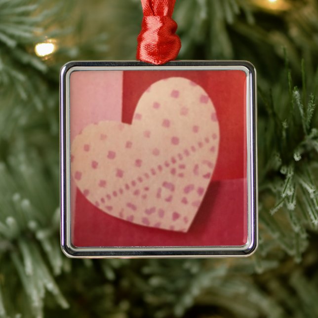 "CHRISTMAS KÄRLEK MED HEART ** ORNAMENT OCH GIFT (Träd)