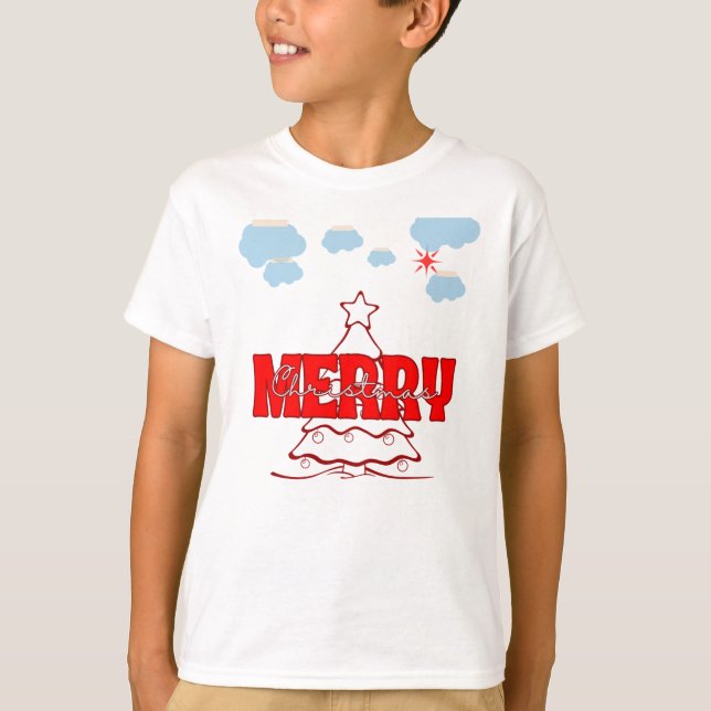 Christmas kids T-Shirt (Framsida)