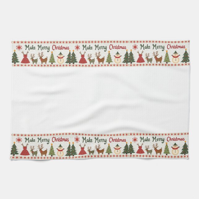 Christmas Kitchen Towel Kökshandduk (Horisontell)