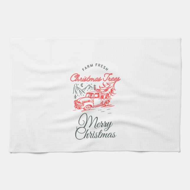 Christmas Kitchen Towels by Sommer Hamilton Kökshandduk (Horisontell)