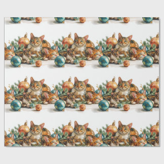 Christmas Kittens Presentpapper