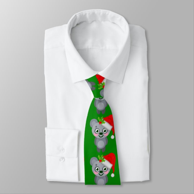 christmas koala jultomten slips (Bunden)