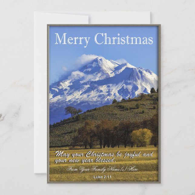 CHRISTMAS-KORT 6 JULKORT (Framsida)