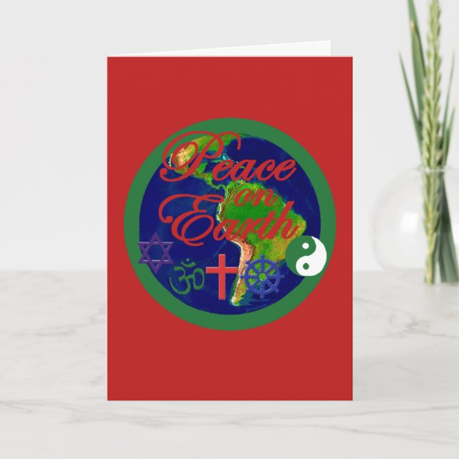 CHRISTMAS-kort Helgkort (Framsida)