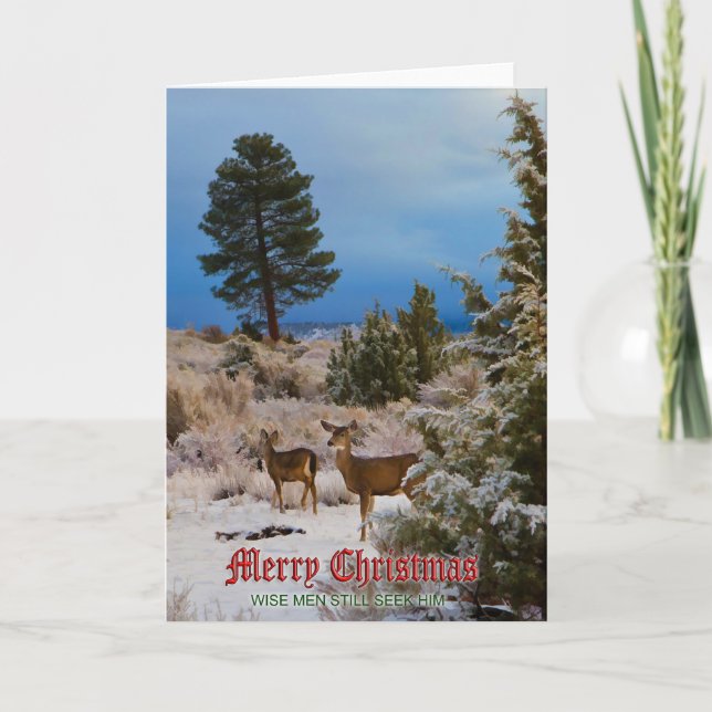 CHRISTMAS-KORT nr 4 Helgkort (Framsida)