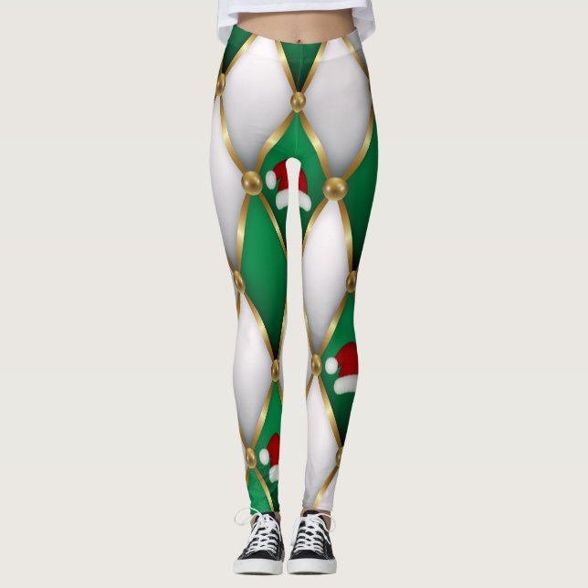 Christmas Leggings – Festive Holiday Pattern  (Framsida)