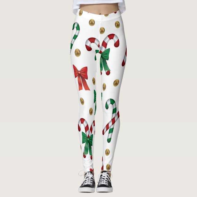 Christmas Leggings – Festive Holiday Pattern  (Framsida)