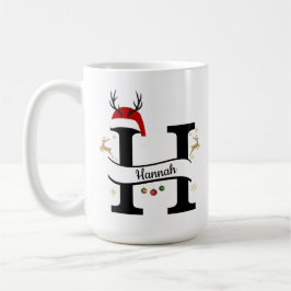 Christmas Letter H Alphabet  Kaffemugg