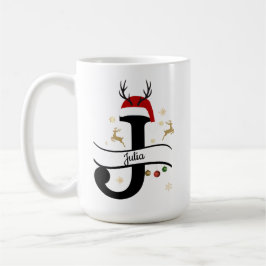 Christmas Letter J Alphabet  Kaffemugg