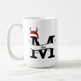 Christmas Letter M Alphabet  Kaffemugg