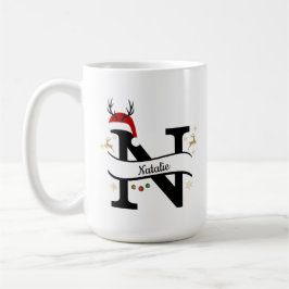 Christmas Letter N Alphabet  Kaffemugg