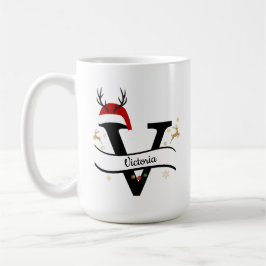 Christmas Letter V Alphabet  Kaffemugg
