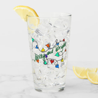 Christmas lights glaskopp