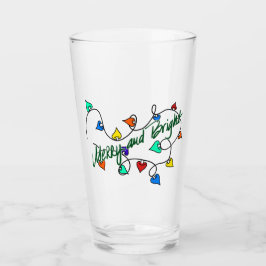 Christmas lights glaskopp