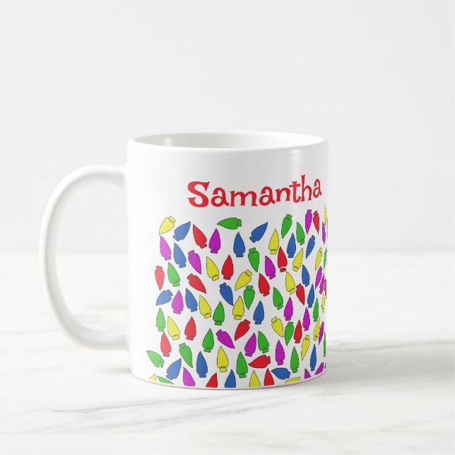 Christmas Lights  Kaffemugg (Vänster)