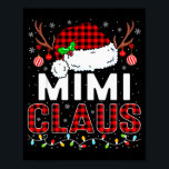 Christmas Lights Mimi Claus Family Matching Xmas P Poster<br><div class="desc">Christmas Lights Mimi Claus Family Matching Xmas Pajama</div>