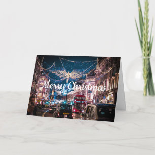 CHRISTMAS LJUS - REGENT STREET, LONDON, UK CARD KORT