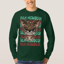 CHRISTMAS — LOCO CHIHUAHUA - BAH HUMBUG! T SHIRT