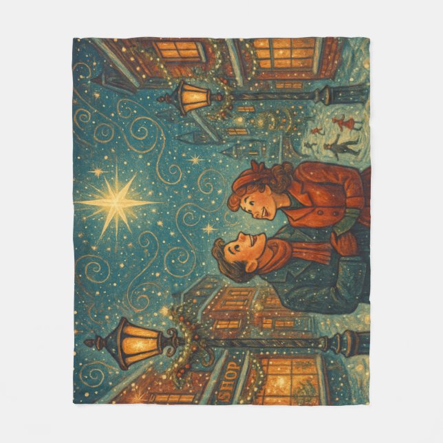 Christmas Love Blanket  Fleecefilt (Framsidan)