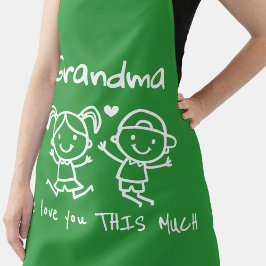 Christmas Love You Grandma Fun Graphic Gift