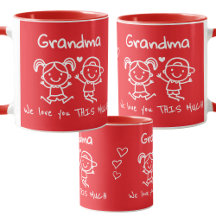 Christmas Love You Grandma Fun Graphic Gift