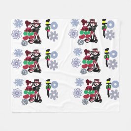 Christmas Lovely walking Fleecefilt