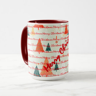 Christmas Luxury Christmas Trees Festive Mugg