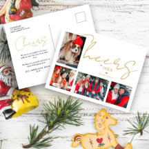 Christmas Luxury Minimalist 4 Photos Family