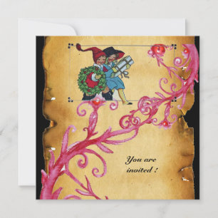 CHRISTMAS MAGIC BERRIES WITH CHILDREN AND GIFTS INBJUDNINGAR
