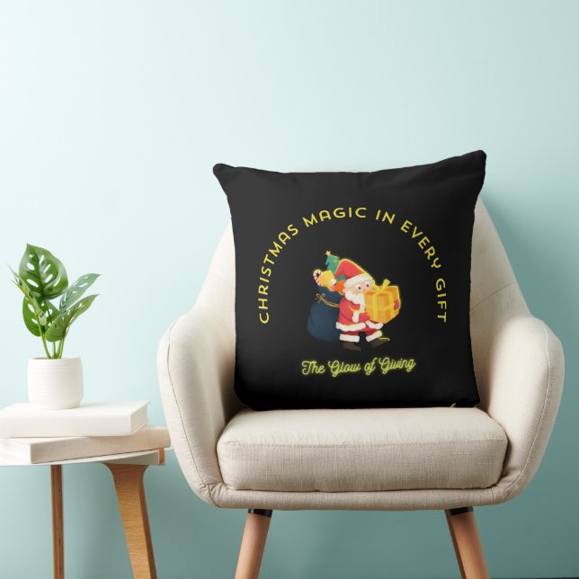 Christmas Magic in Every Gift Kudde (Stol)