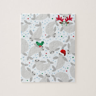 christmas manatee pussel