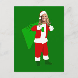 christmas Marjorie Taylor Greene santa claus Helg Vykort