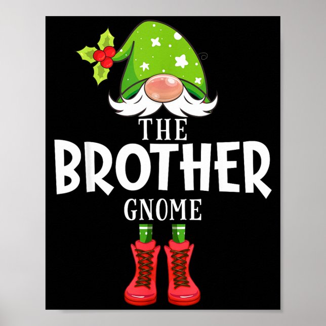 Christmas Matching Family The Brother Gnome  Poster (Framsidan)