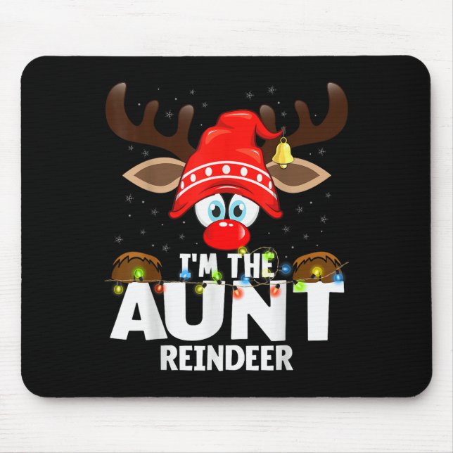 Christmas Matching I'm The Aunt Reindeer  Musmatta (Framsidan)