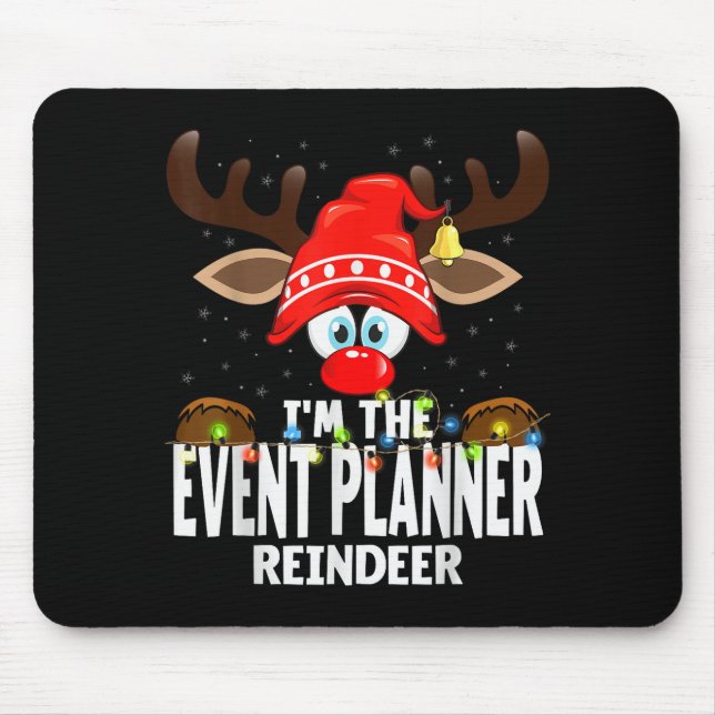 Christmas Matching I'm The Event Planner Reindeer  Musmatta (Framsidan)