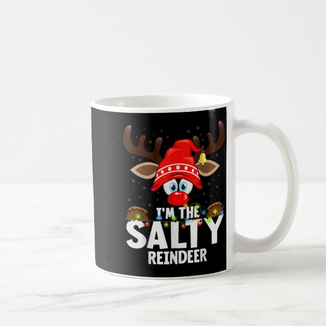 Christmas Matching I'm The Salty Reindeer  Kaffemugg (Höger)