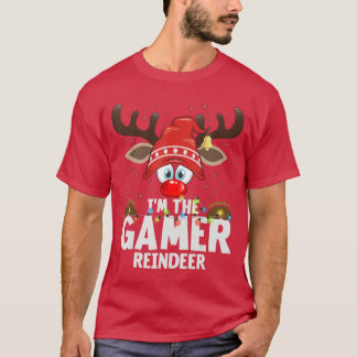 Christmas Matching Imhe Gamer Rein girl T Shirt