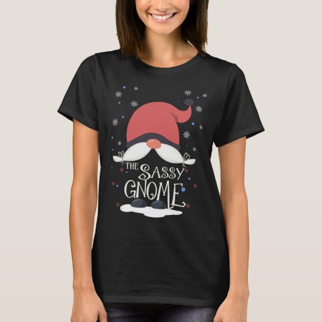 Christmas matching pjs for family christmas or Sas T Shirt (Framsida)