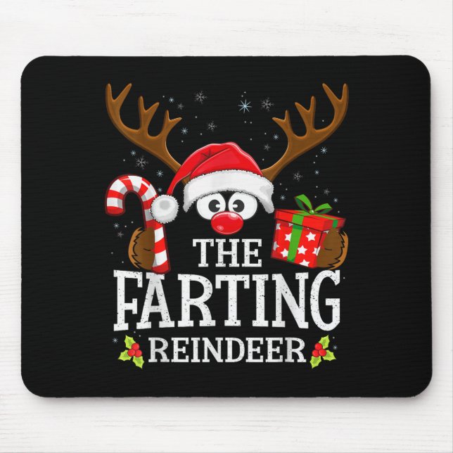 Christmas Matching The Farting Reindeer Family  Musmatta (Framsidan)