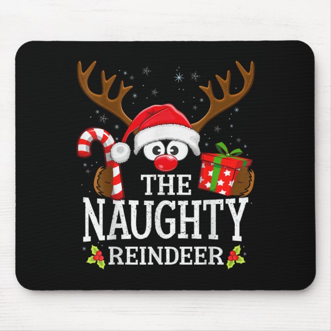Christmas Matching The Naughty Reindeer Family  Musmatta (Framsidan)