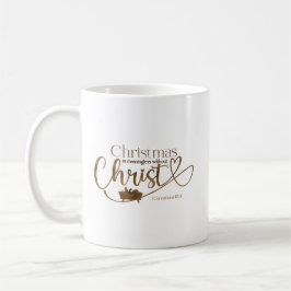 CHRISTMAS MENINGLESS UTAN CHRIST 11 oz Kaffemugg