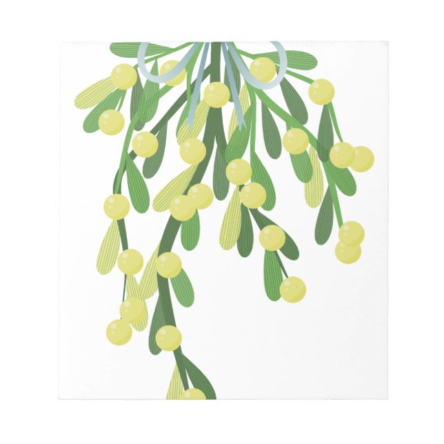 christmas mistletoe anteckningsblock (Framsida)