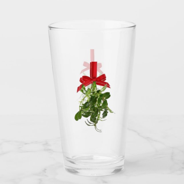 CHRISTMAS MISTLETOE TUMBLER GLASKOPP (Framsida)