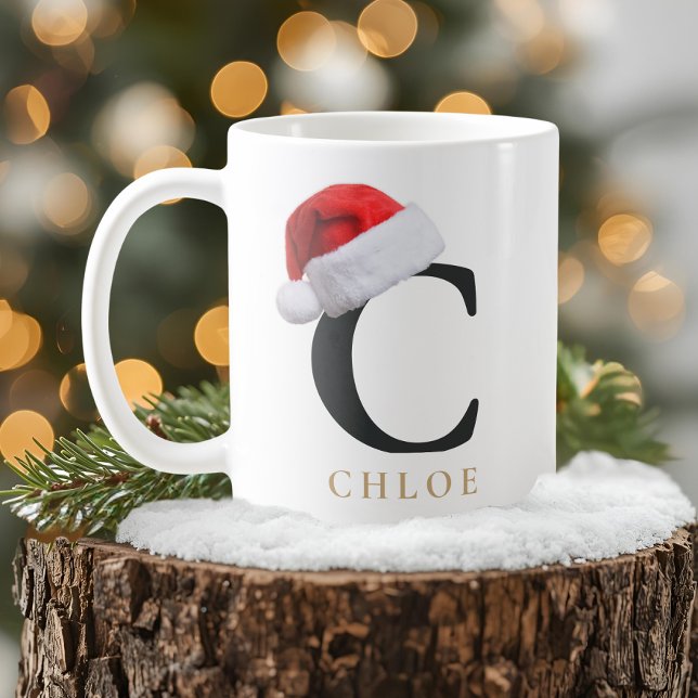 Christmas Monogram Mug Kaffemugg (Skapare uppladdad)