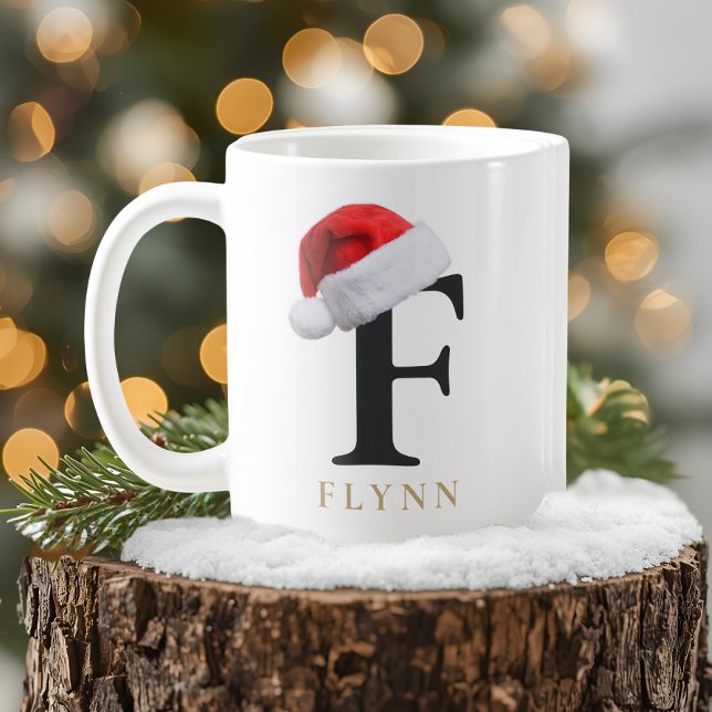 Christmas Monogram Mug Kaffemugg (Skapare uppladdad)