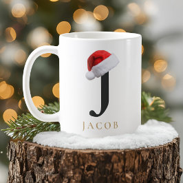 Christmas Monogram Mug Kaffemugg