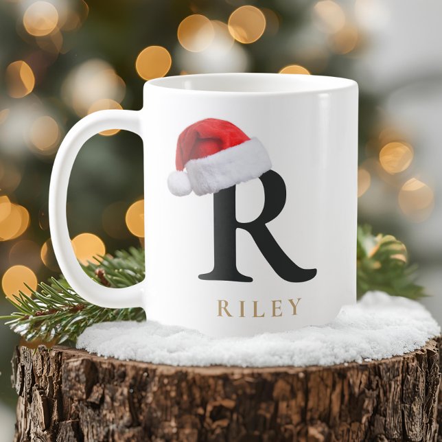Christmas Monogram Mug Kaffemugg (Skapare uppladdad)
