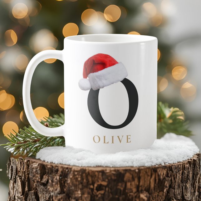 Christmas Monogram Mug Kaffemugg (Skapare uppladdad)